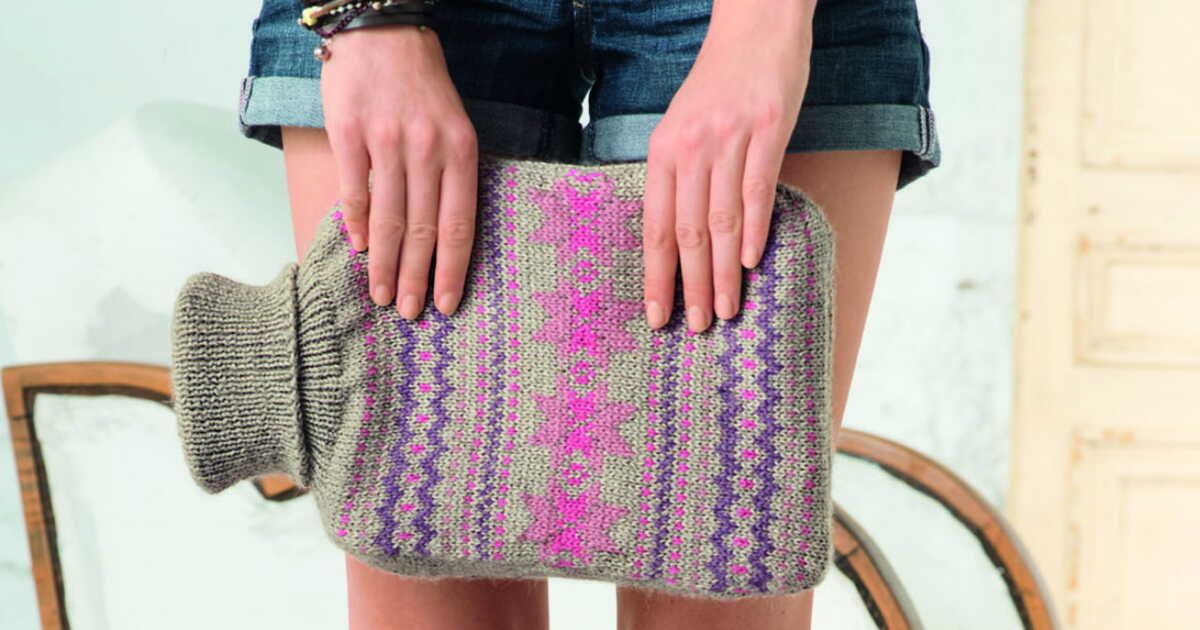 La bouillotte jacquard : confort et élégance au chaud