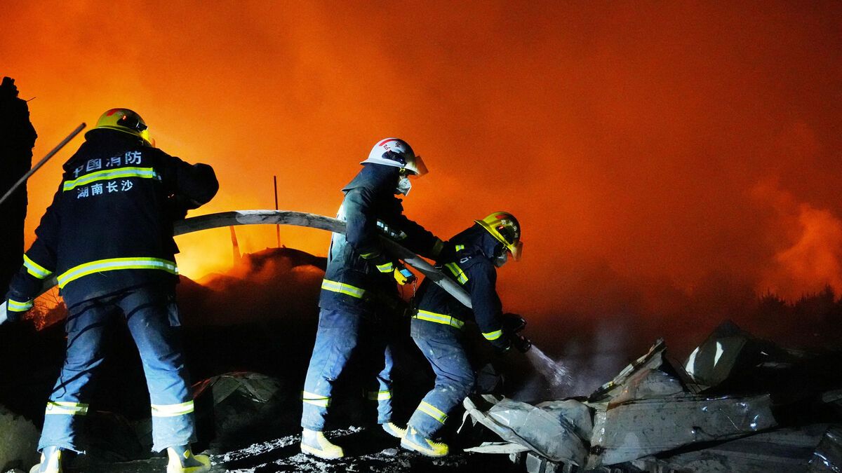 Tragédie en Chine : explosion dévastatrice dans une usine de feux d'artifice