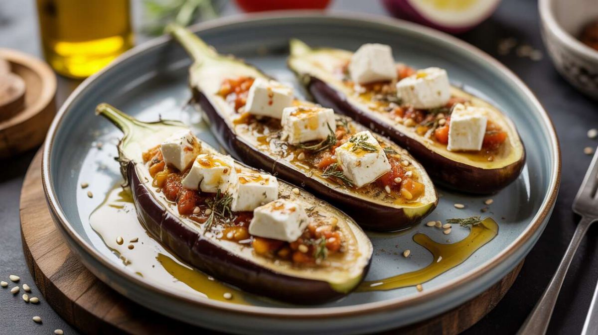 Aubergines grillées à la feta : une explosion de saveurs estivales