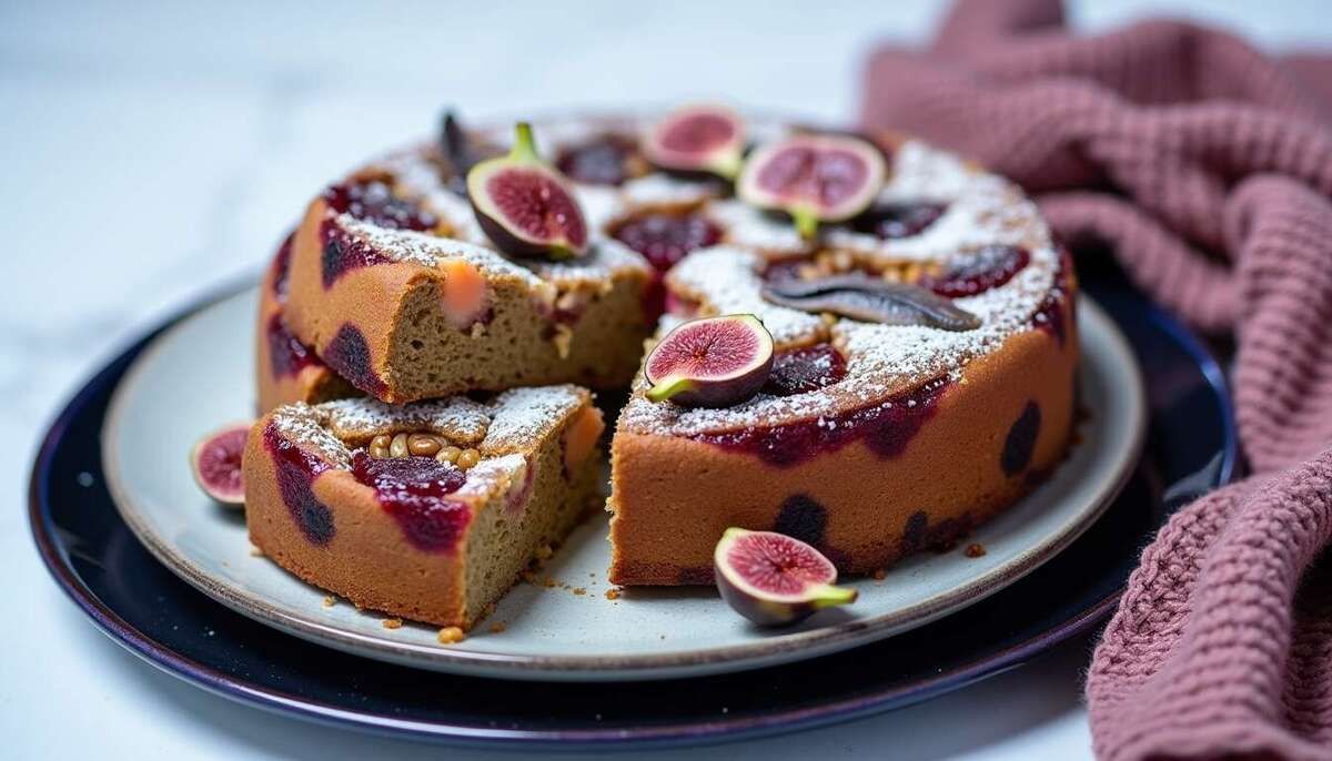 Un délice moelleux aux figues à savourer sans tarder