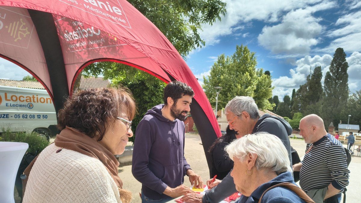 Montastruc-la-Conseillère : les élus à l’écoute des citoyens au marché