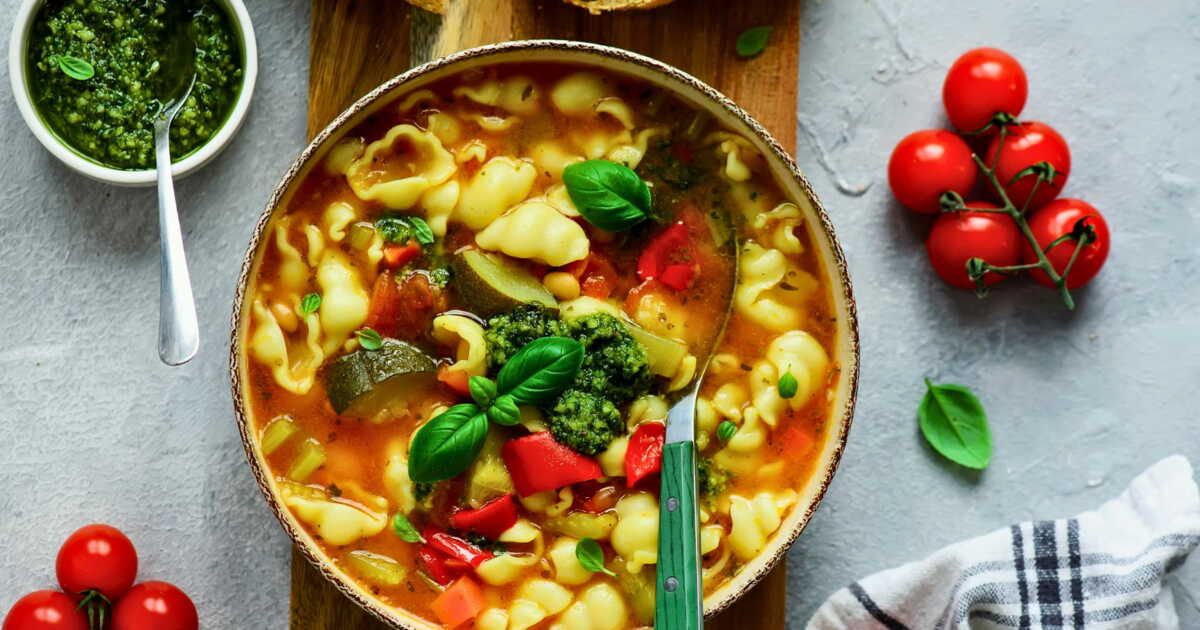 La soupe au pistou : un délice provençal à savourer en famille