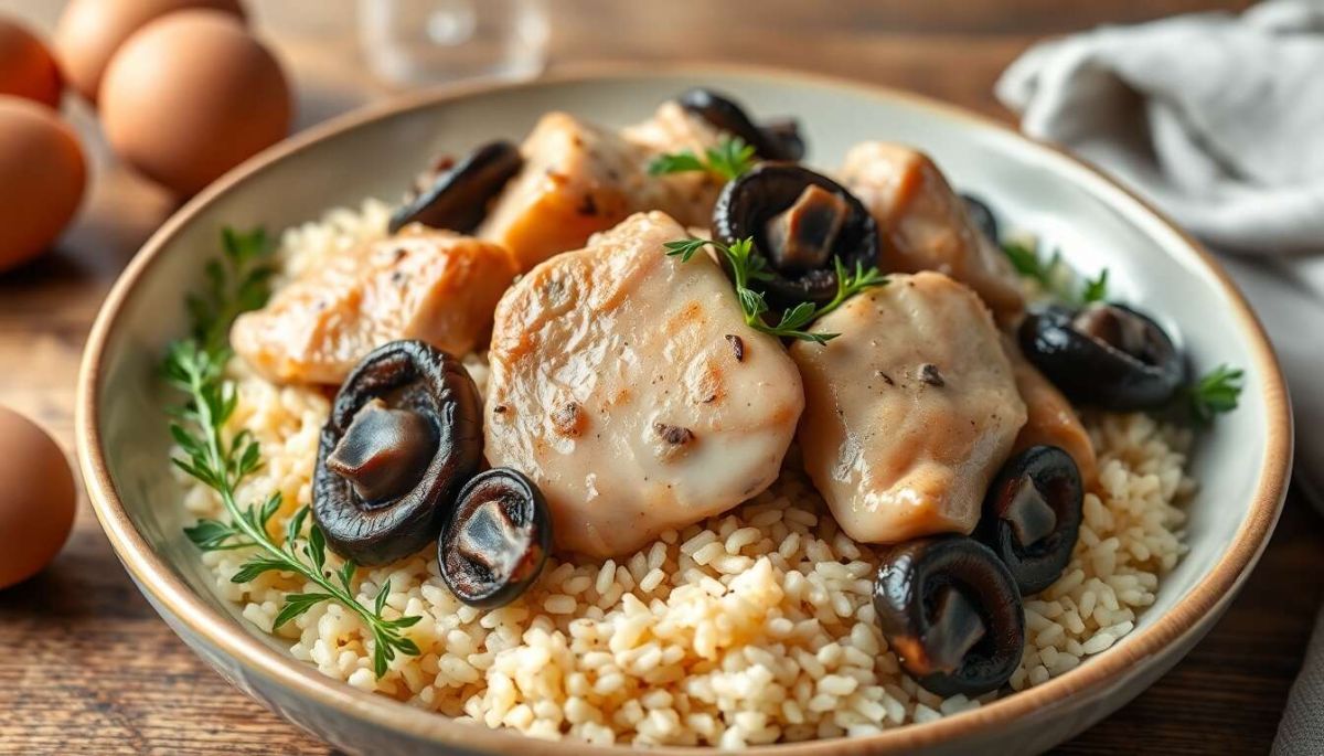 Savourez le poulet aux champignons noirs : une recette incontournable