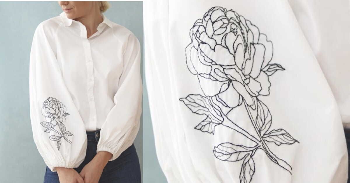 Égayez votre chemise : la broderie facile à portée de main