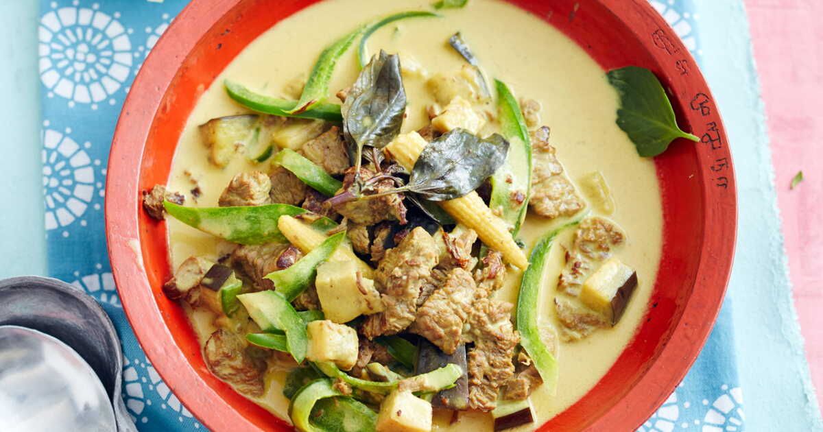 Un voyage sensoriel avec le curry vert de bœuf