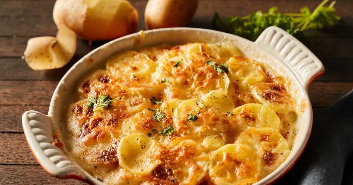 Des mini-gratins de pommes de terre au brie pour un Noël festif