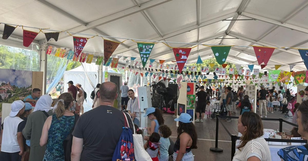 Marseille : la fête des écoles offre un souffle d'air frais aux enfants en attente des vacances