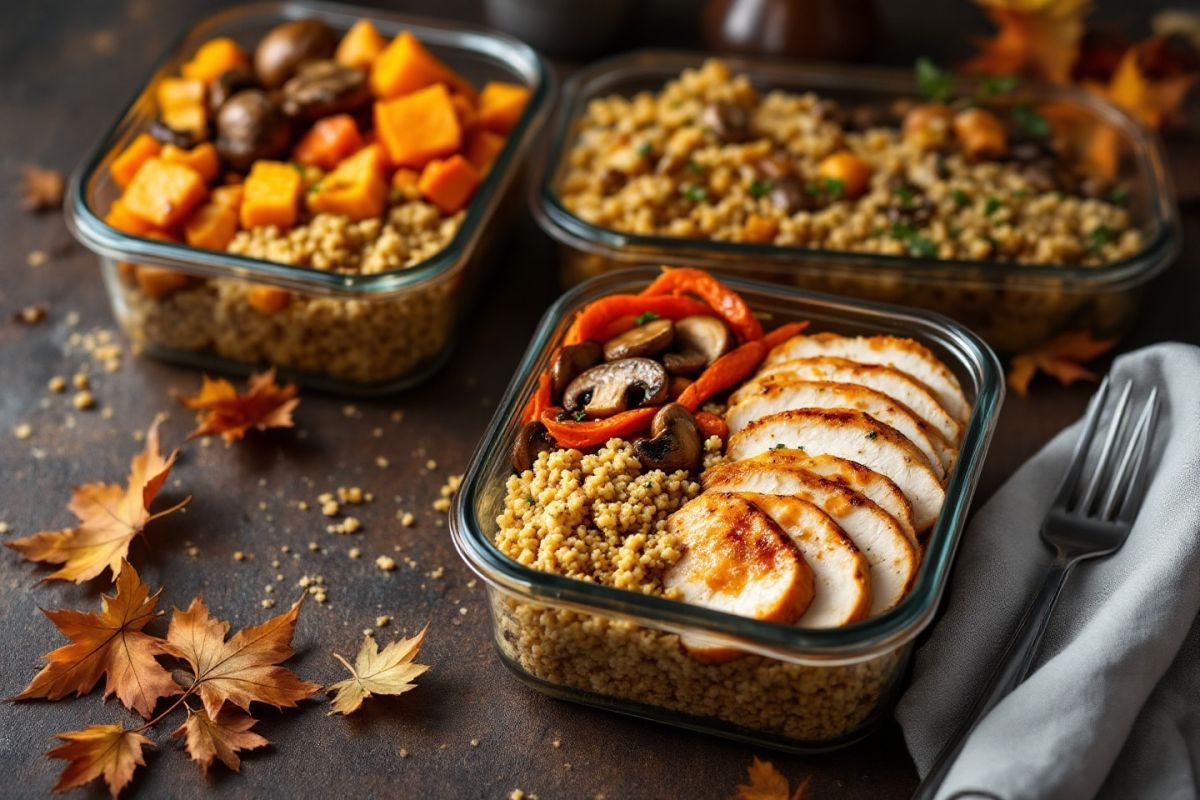 Savourez l'automne avec ces recettes de meal prep faciles et réconfortantes