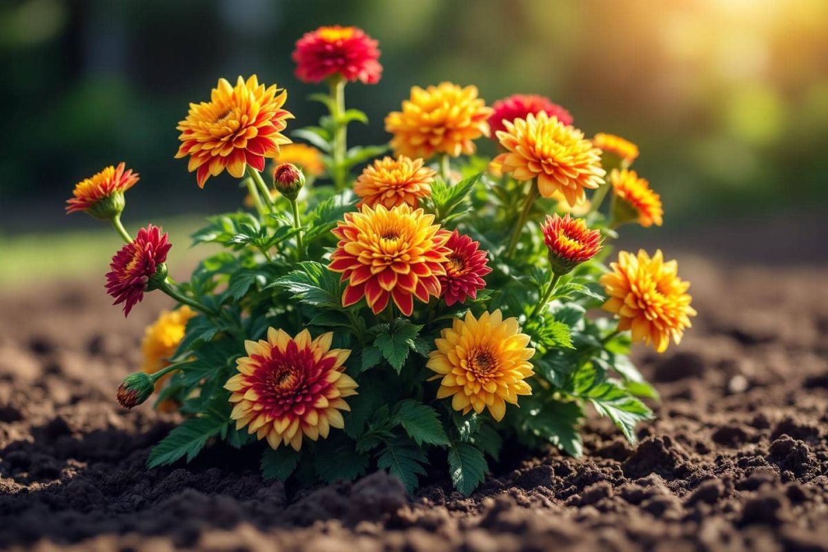 Illuminez votre jardin cet automne avec le chrysanthème