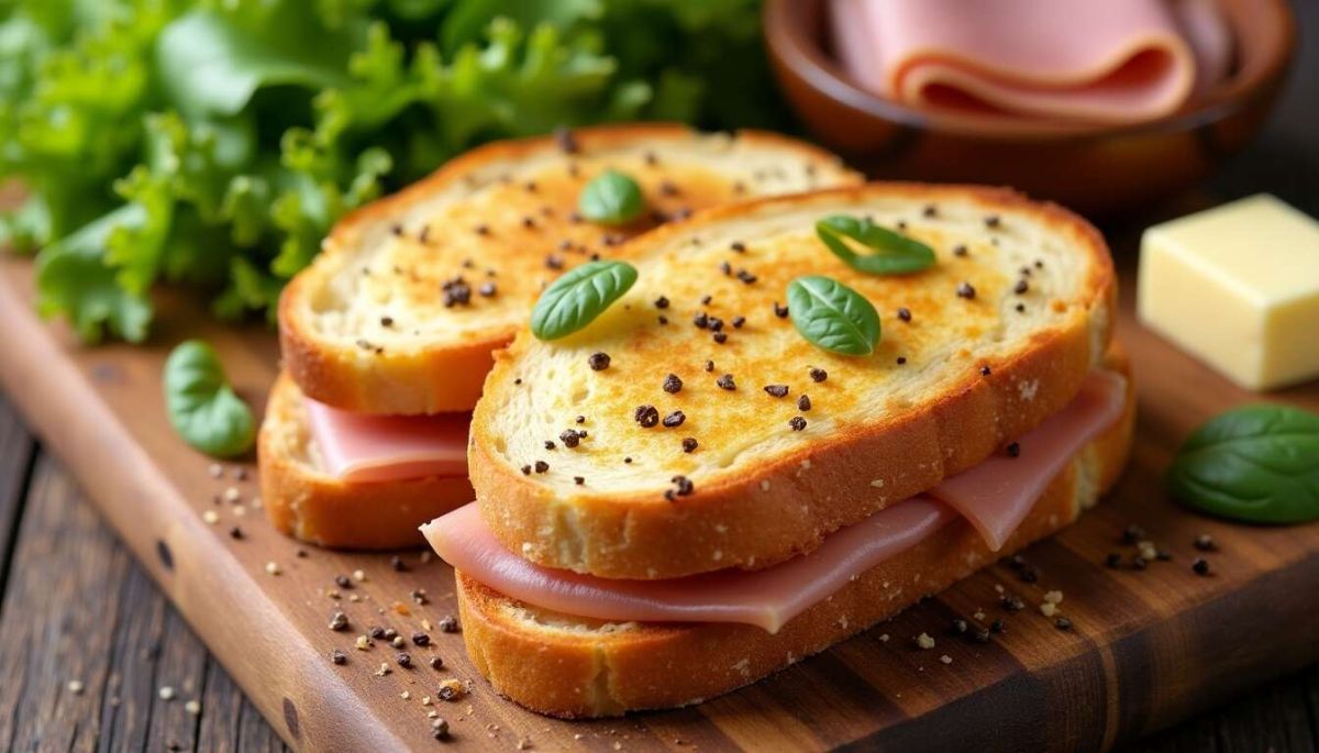 La recette simplifiée du croque-monsieur avec une touche de fraîcheur