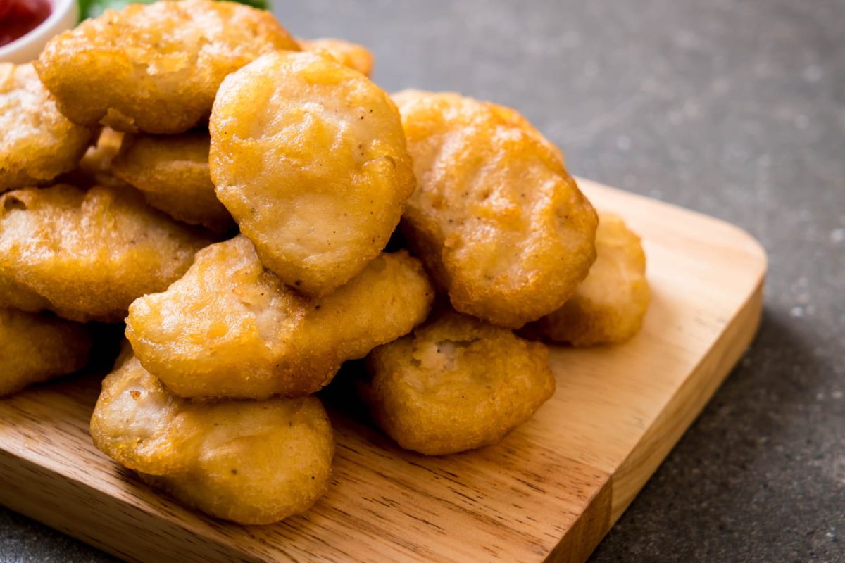 Une recette de nuggets de poulet à la polenta, signée Michel Oliver