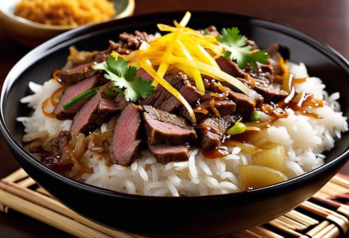 Savourez le gyudon : une recette traditionnelle japonaise à découvrir