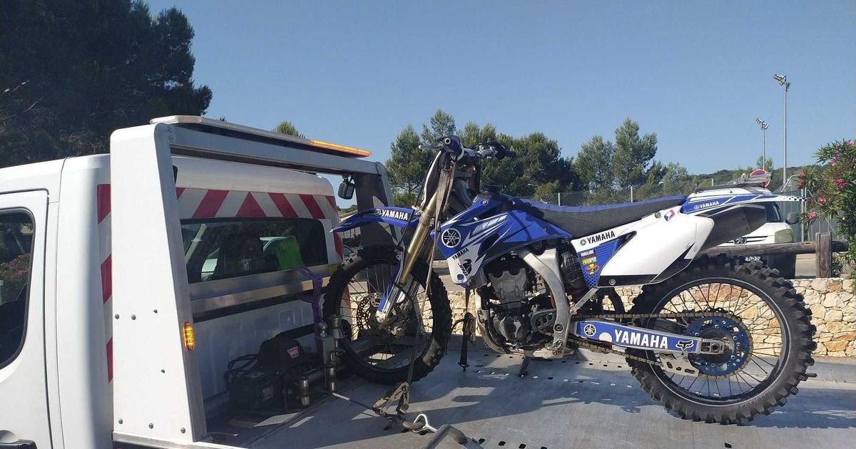 Un motard interpellé après avoir roulé en motocross dans un camp militaire à Nîmes