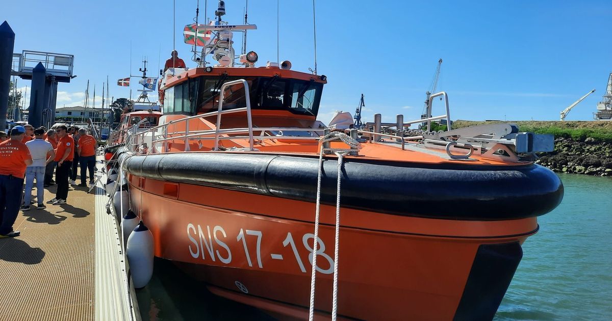 Un nouveau canot pour la SNSM d'Anglet : un atout pour la sécurité en mer