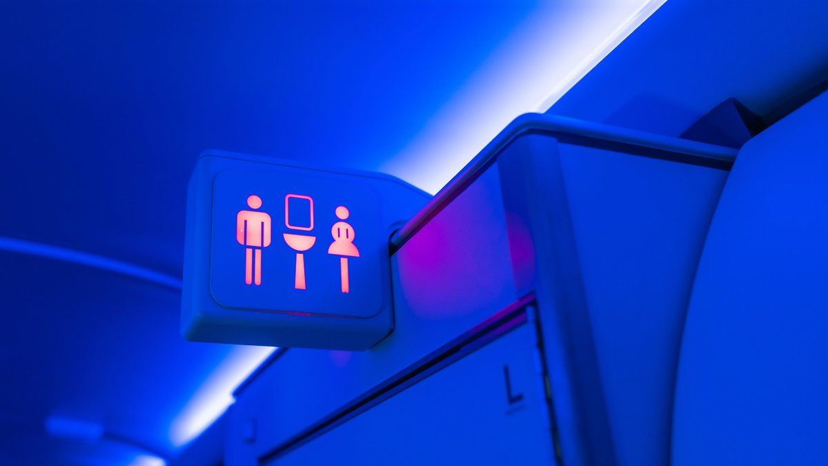 Un passager clandestin se cache aux toilettes d'un avion, l'alerte du personnel déclenche une enquête