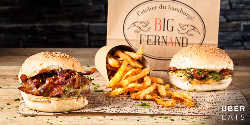 Savourez un burger Big Fernand chez vous