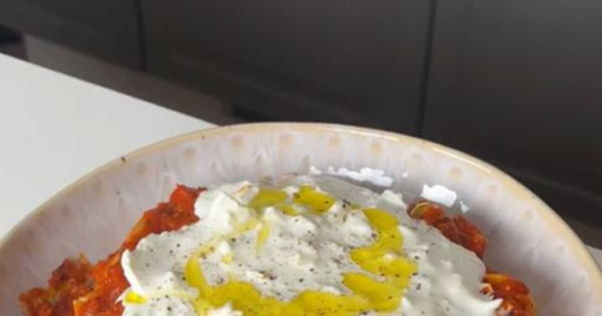 Idée pour un dîner express : les tagliatelles au chorizo et à la burrata