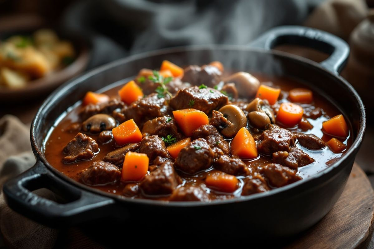 Une astuce surprenante pour sauver votre bœuf bourguignon trop acide