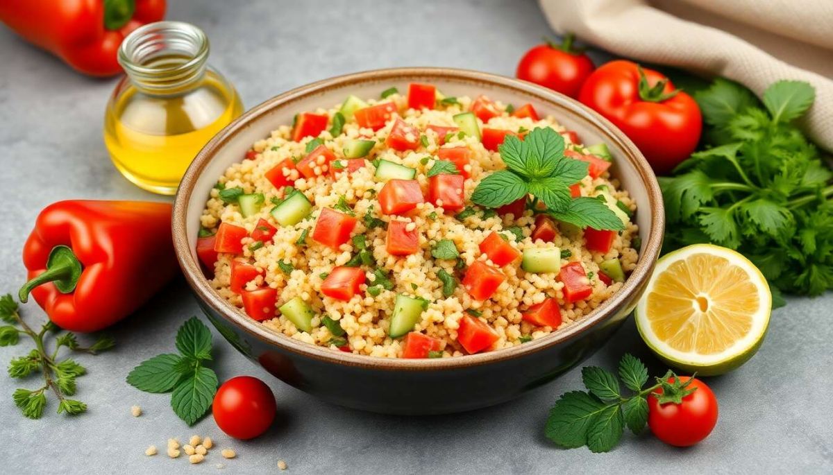 Préparez un taboulé aux légumes en un temps record