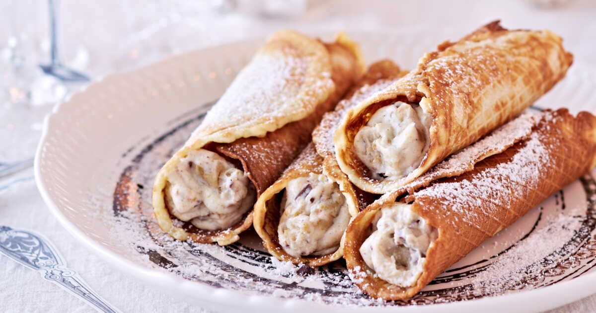 découvrez la délicieuse recette des cannoli à la mousse de marron