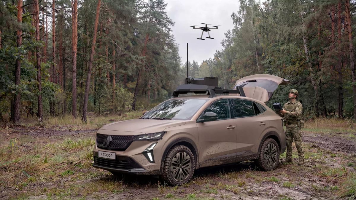Renault et Thales innovent avec 4 Troop, un véhicule militaire futuriste