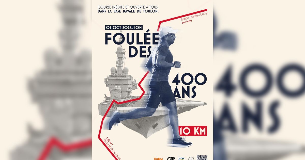 La course de 10 km : une immersion inédite au cœur de la base navale de Toulon