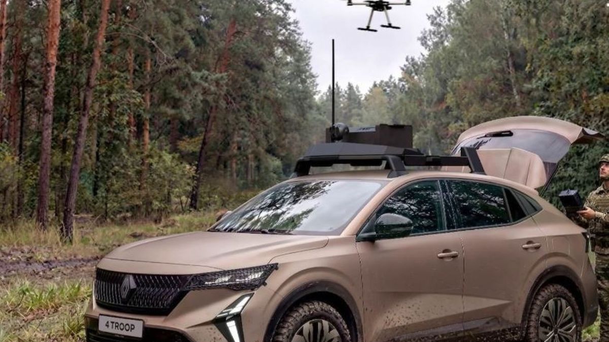 Renault présente un véhicule militaire innovant capable d'interagir avec des drones en autonomie