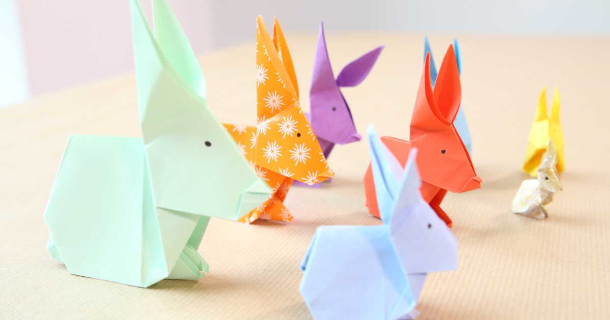 L'art fascinant du lapin en origami