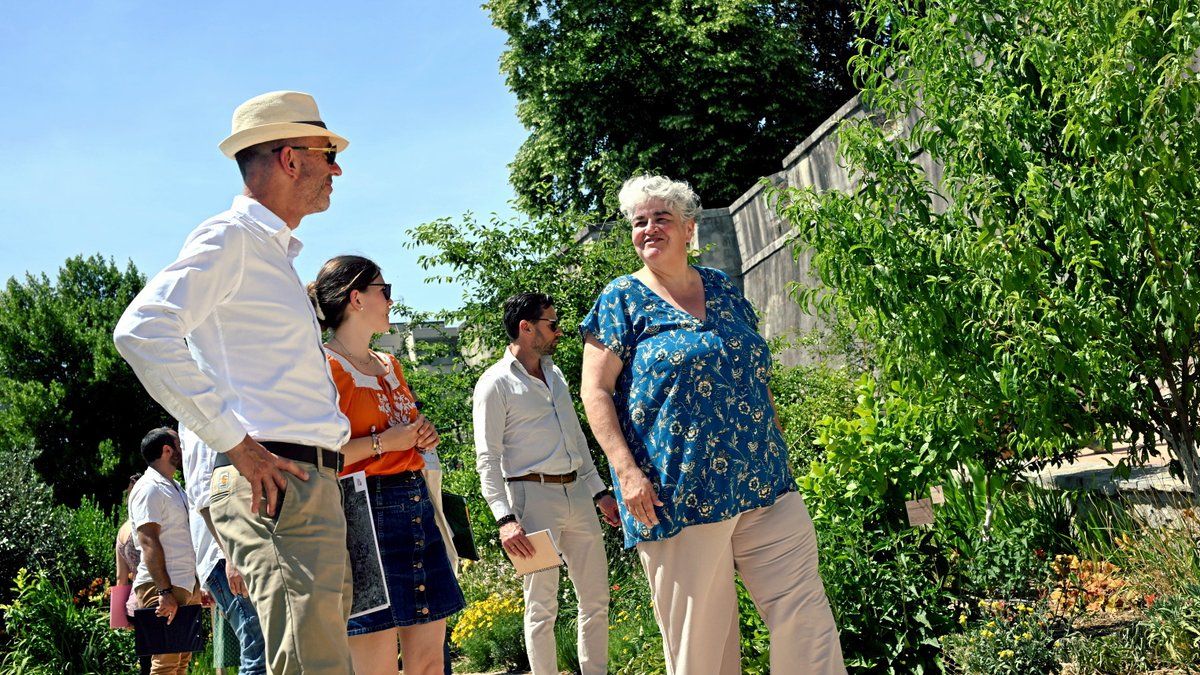 Alès, de la grisaille à la verdure : le jury du label 'Villes et Villages Fleuris' à l'œuvre