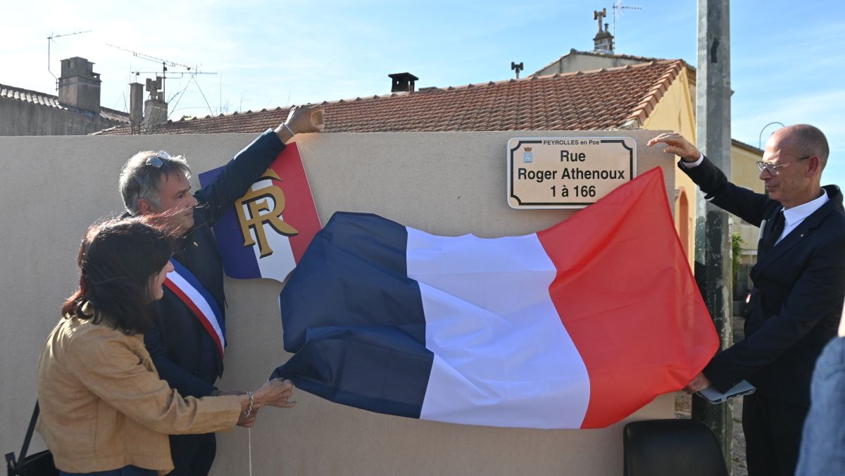 Peyrolles rend hommage à Roger Athenoux : un résistant éternel
