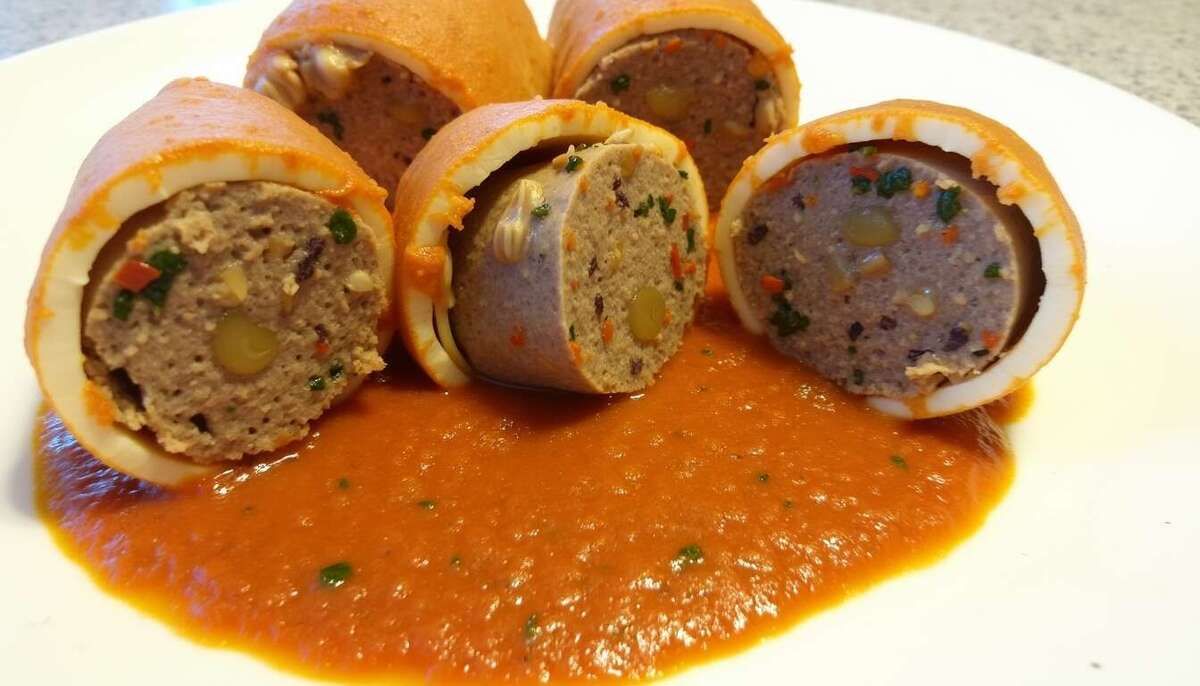 Redécouvrez le calamar farci à la viande avec cette recette gourmande