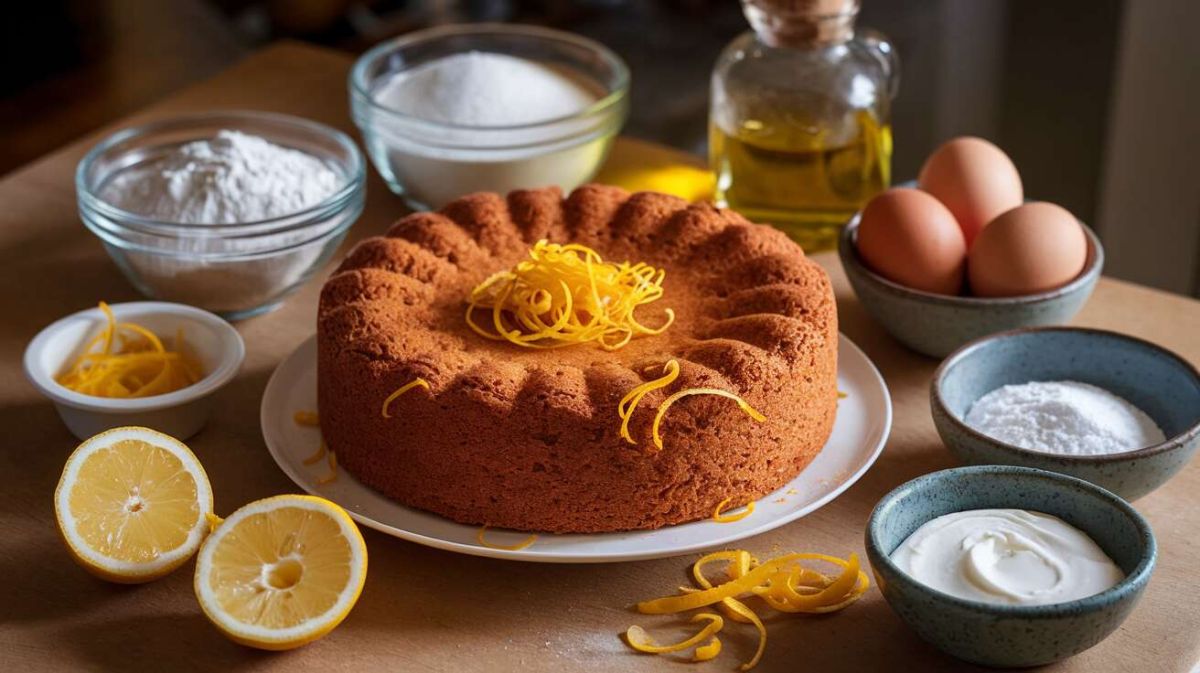 Un dessert d'été incontournable : le gâteau au yaourt aux zestes de citron