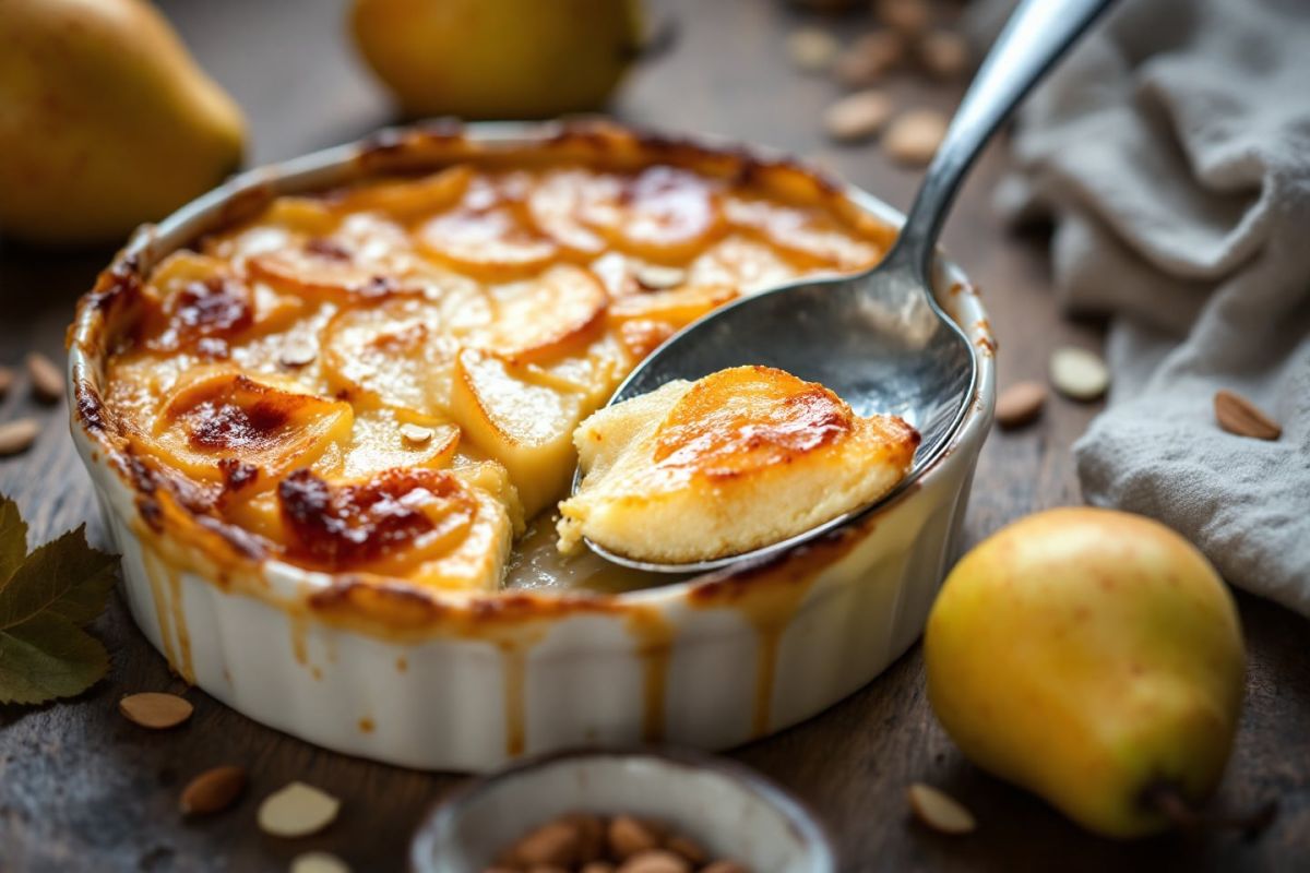 Pourquoi le clafoutis aux poires est le dessert star des dimanches d'automne