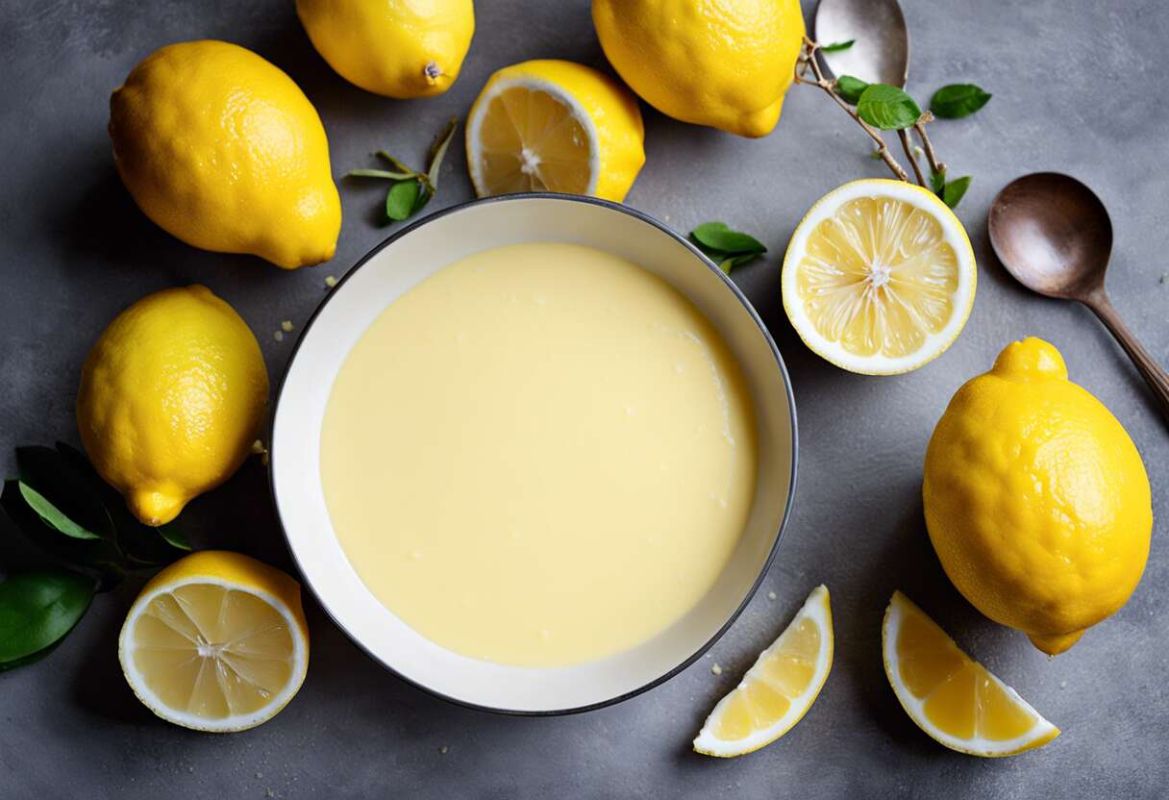 Réveillez vos desserts avec cette crème pâtissière au citron facile à réaliser