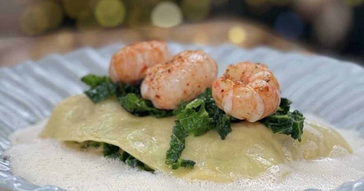 Cyril Lignac réinvente une recette iconique avec ses ravioles de langoustines
