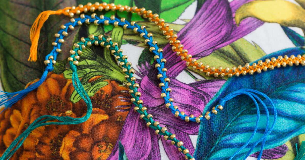 L'art du bracelet brésilien : une élégance tressée à perles