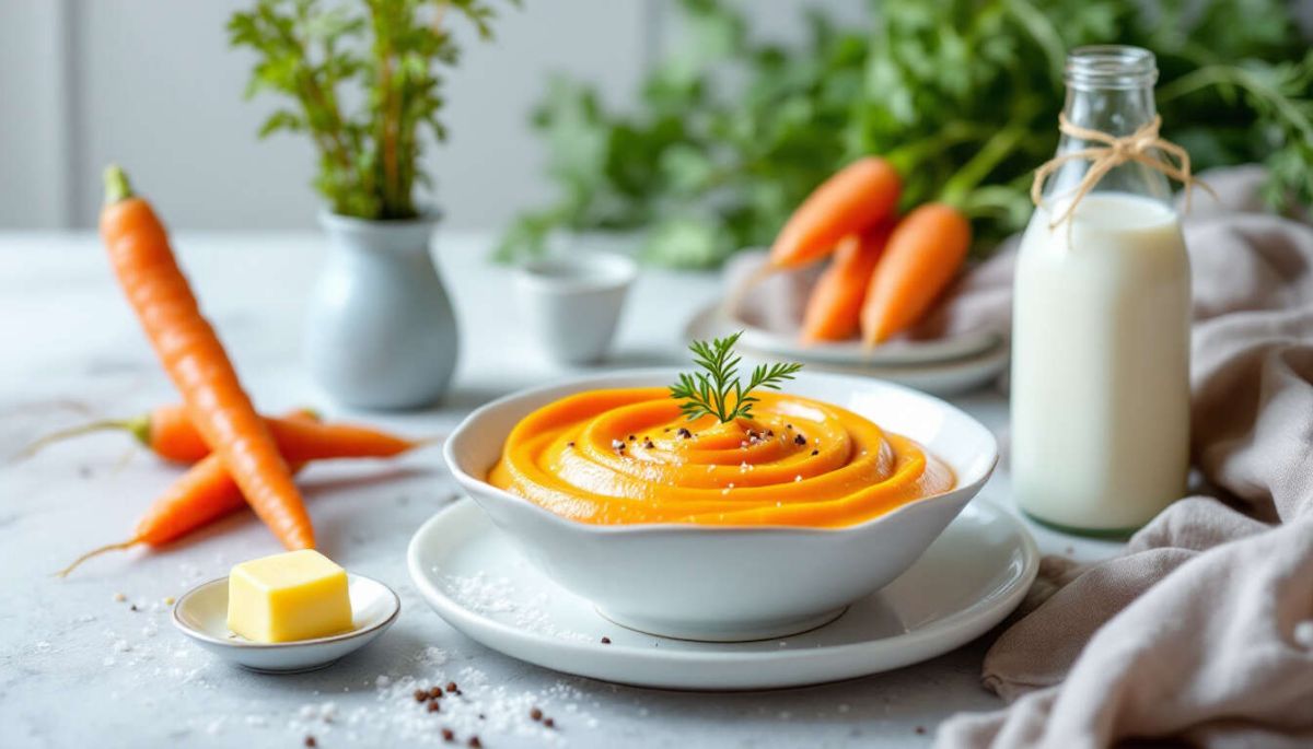 Une purée de carottes au Thermomix, à la fois rapide et gourmande