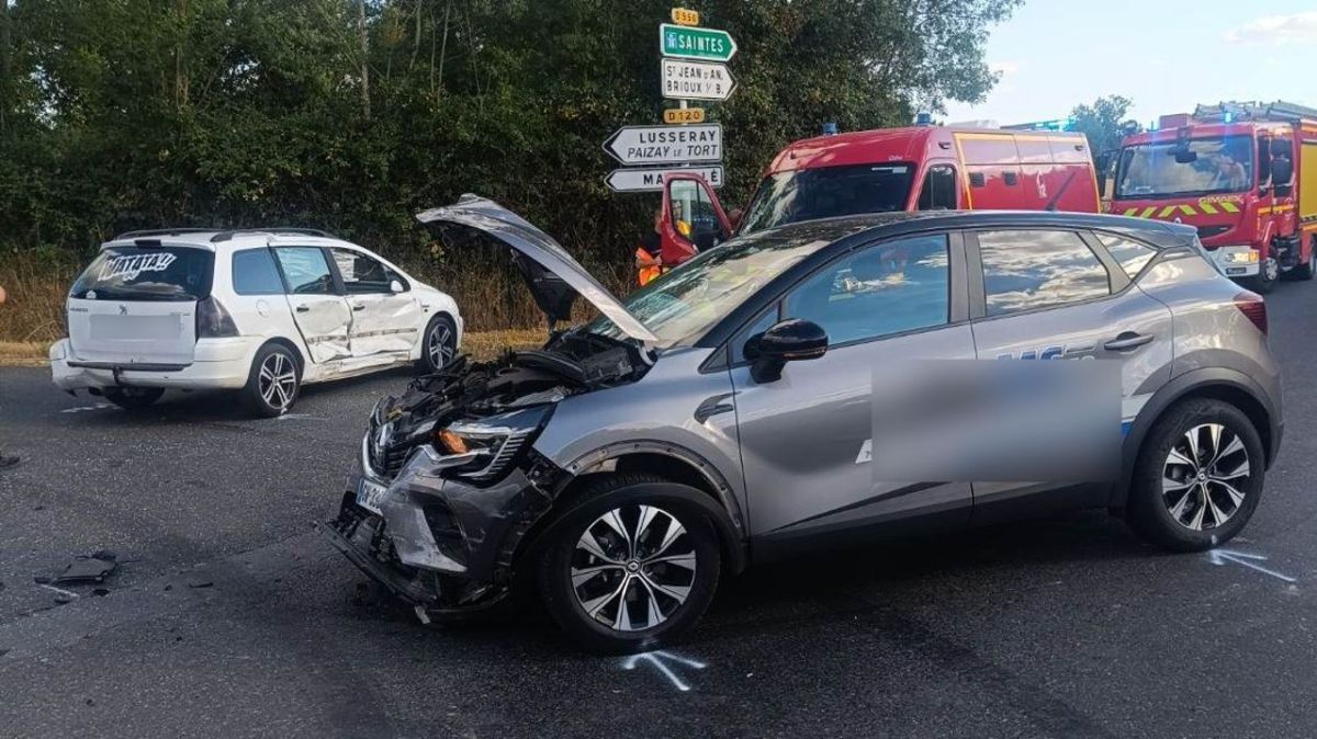 Accidents sur les routes des Deux-Sèvres : collision et voiture en feu