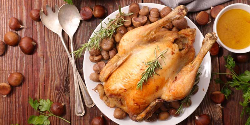 Que servir avec le chapon ou la dinde de Noël