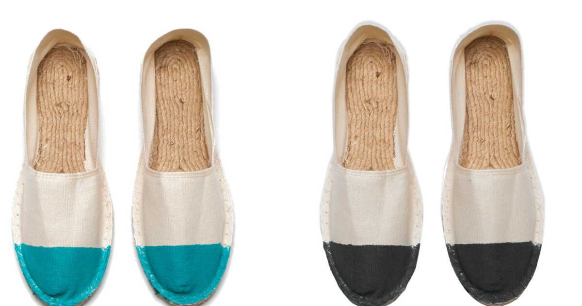 Les espadrilles DIY en teinture