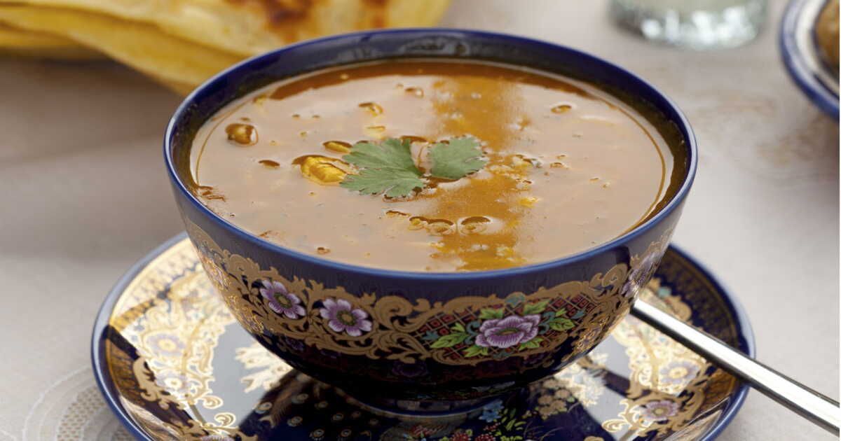 la harira revisitée : une soupe réconfortante aux lentilles