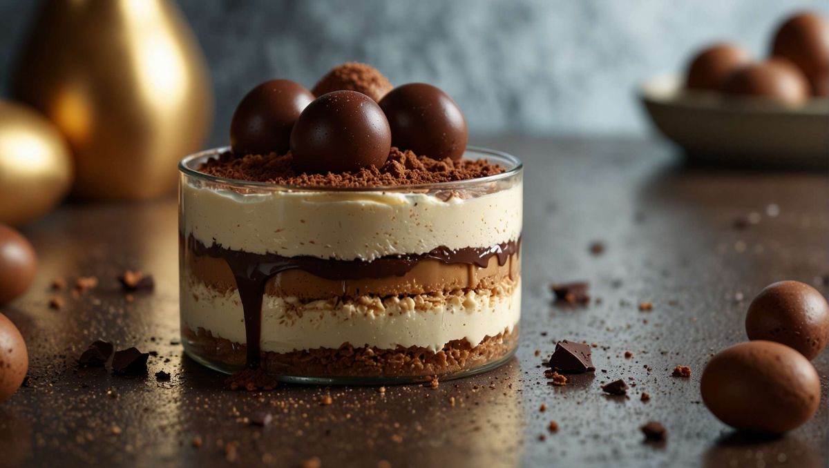 Un tiramisu belle-hélène irrésistible : poires et chocolat en duo