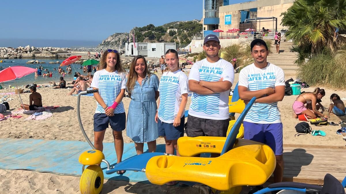 Un accès inclusif à la baignade : marselais et mer unis pour tous