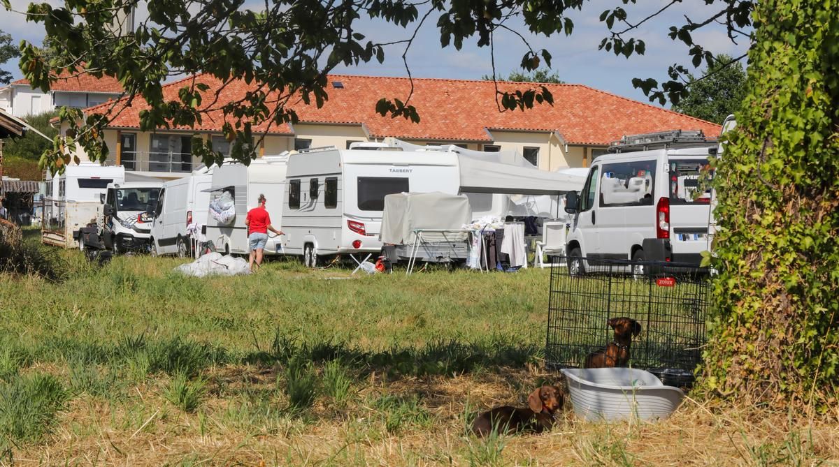 Grand Dax : les installations de caravanes des gens du voyage, un phénomène estival récurrent