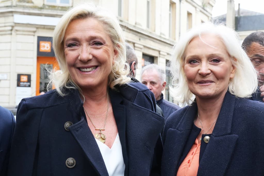 Découverte d'une lettre touchante entre deux sœurs Le Pen