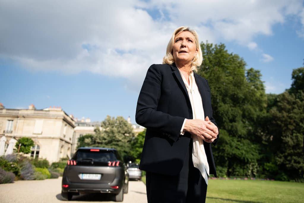Marine Le Pen en tête des sondages pour la présidentielle de 2027