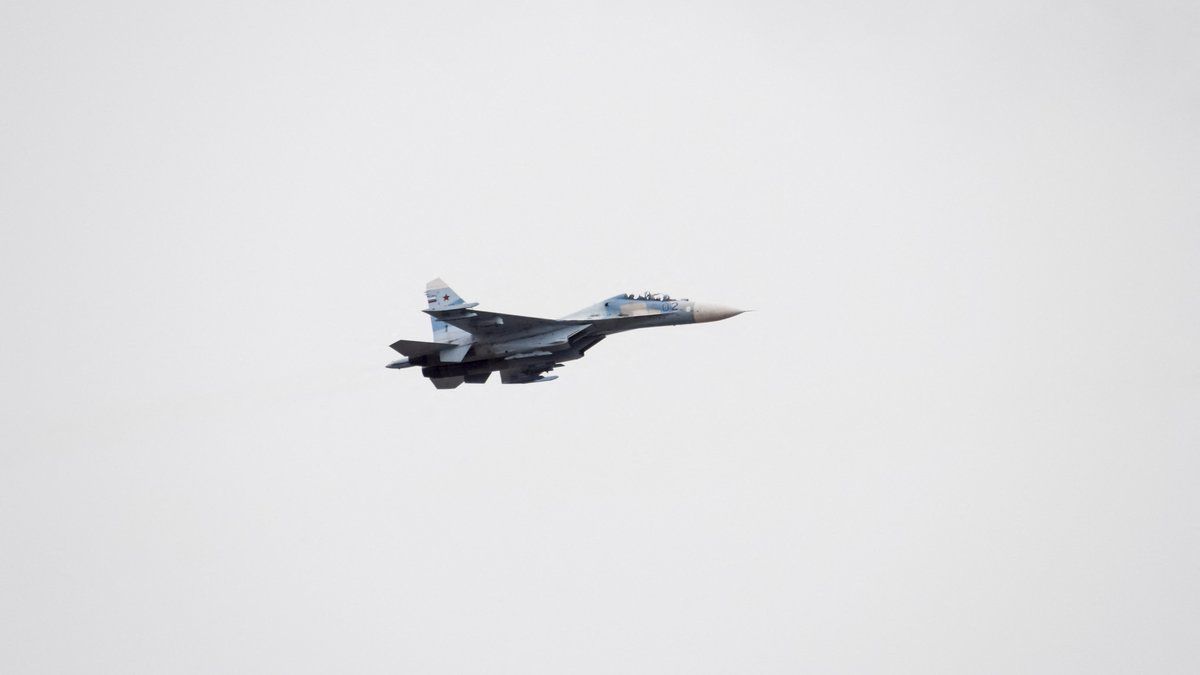 L'armée ukrainienne célèbre la destruction d'un chasseur Su-35 russe