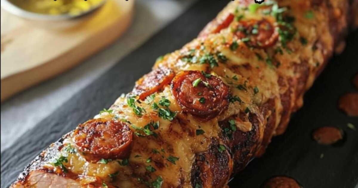 Filet mignon farci au chorizo et au comté : la recette idéale quand on a du monde à table