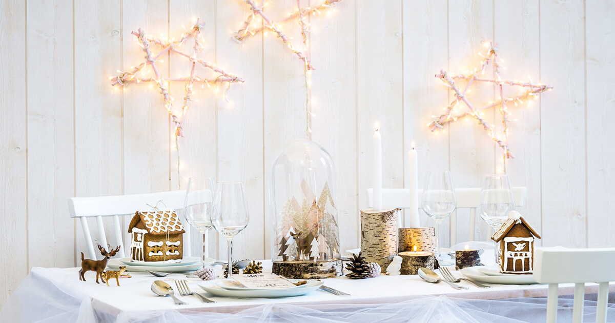 Une décoration de table enchantée